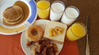 An "AA" breakfast